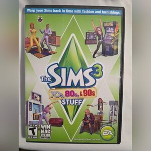 SIMS 3: 70s, 80s, & 90s Stuff - PC Game